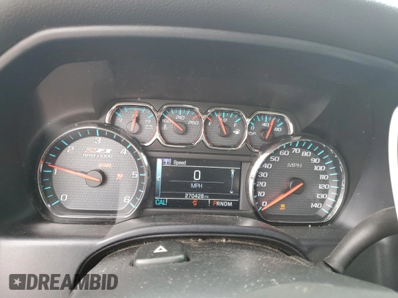 2015 Chevrolet Silverado 1500 LT with VIN 1GCVKREC5FZ347724, listed as a Copart auction lot 51545125 with 270,428 mi miles and Salvage Title. Bid and sale history available at DreamBid. Image 9.