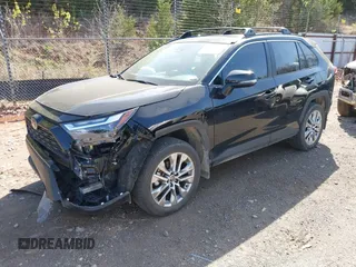 2023 Toyota RAV4 XLE Premium with VIN 2T3C1RFVXPC247647, listed as a IAAI auction lot 41997072 with 27,326 mi miles and . Bid and sale history available at DreamBid. Image 17.