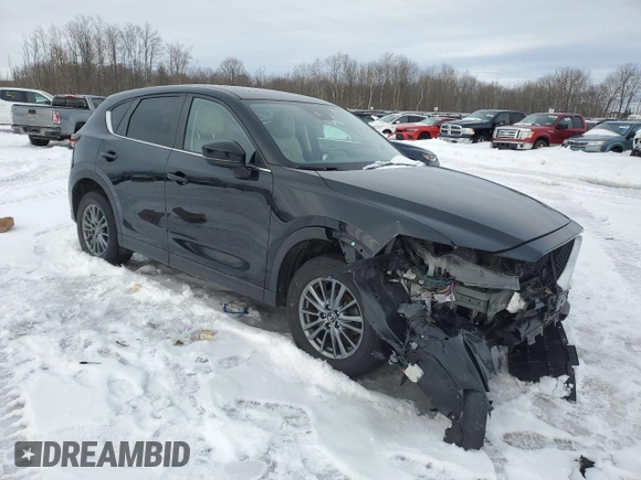 2019 Mazda CX-5 Touring with VIN JM3KFBCM0K0607933, listed as a Copart auction lot 46260815 with 64,349 mi miles and Salvage Title. Bid and sale history available at carsss.com. Image 4.