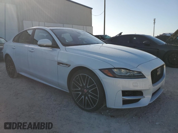 2017 Jaguar XF 35t R-Sport with VIN SAJBF4BV7HCY34043, listed as a Copart auction lot 78436874 with 68,912 mi miles and Salvage Title. Bid and sale history available at carsss.com. Image 4.