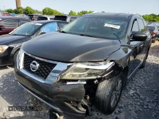 2015 Nissan Pathfinder S с VIN 5N1AR2MN1FC627823, выставлен на аукционе Copart как лот 55274505 с пробегом 109 056 миль миль и Списание • Salvage title. История ставок и продаж доступна на DreamBid. Изображение 1.