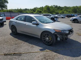 2010 Acura TSX with VIN JH4CU2F62AC023206, listed as a Copart auction lot 62390285 with Not provided miles and Salvage title. Bid and sale history available at DreamBid. Image 4.