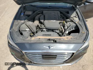 2018 Genesis G80 3.8L with VIN KMHGN4JE1JU216608, listed as a Copart auction lot 69066284 with 65,386 mi miles and Clean Title. Bid and sale history available at carsss.com. Image 11.