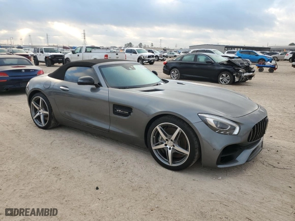2019 Mercedes-Benz AMG GT with VIN WDDYK7HA3KA022970, listed as a Copart auction lot 85242244 with 21,104 mi miles and Non Repairable. Bid and sale history available at carsss.com. Image 4.