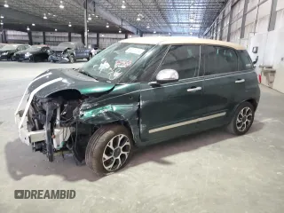 2014 FIAT 500L Lounge with VIN ZFBCFACH9EZ022054, listed as a Copart auction lot 83541054 with 125,729 mi miles and Salvage Title. Bid and sale history available at DreamBid. Image 1.