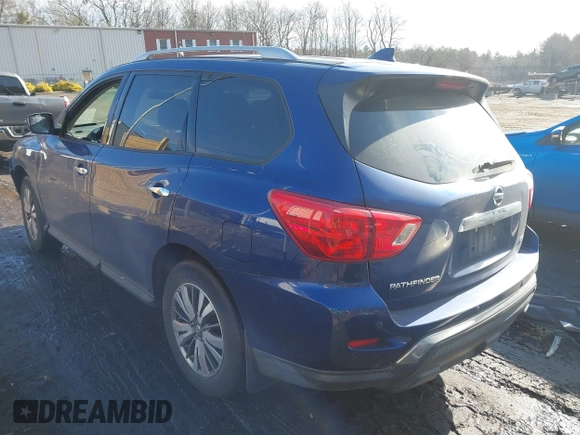 2019 Nissan Pathfinder Platinum with VIN 5N1DR2MM3KC648851, listed as a IAAI auction lot 41431981 with 58,435 mi miles and . Bid and sale history available at DreamBid. Image 3.