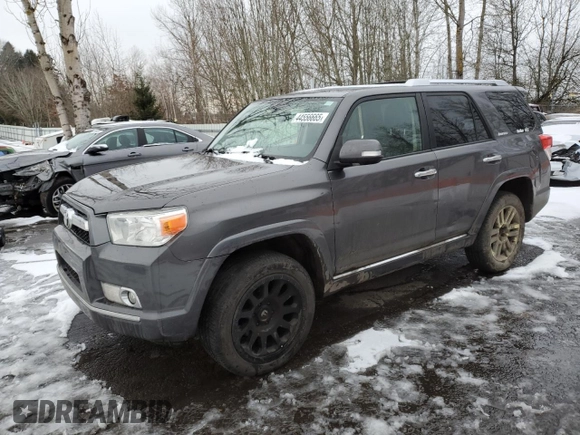 2010 Toyota 4Runner Trail with VIN JTEBU5JR0A5018408, listed as a Copart auction lot 44556665 with 258,769 mi miles and Salvage Title. Bid and sale history available at DreamBid. Image 1.