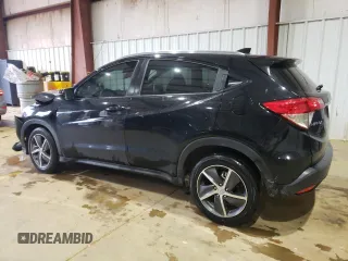 2022 Honda HR-V EX with VIN 3CZRU6H55NM710041, listed as a Copart auction lot 44987655 with 51,222 mi miles and Salvage Title. Bid and sale history available at carsss.com. Image 2.