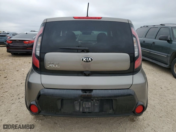 2016 Kia Soul + with VIN KNDJP3A50G7278328, listed as a Copart auction lot 87463564 with 142,952 mi miles and Salvage Title. Bid and sale history available at carsss.com. Image 6.