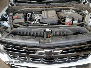 2023 Chevrolet Silverado 1500 LT Trail Boss with VIN 3GCUDFE88PG231046, listed as a Copart auction lot 87631285 with 50,893 mi miles and Salvage Title. Bid and sale history available at DreamBid. Image 12.