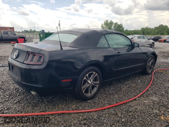 2014 Ford Mustang V6 with VIN 1ZVBP8EM7E5248753, listed as a Copart auction lot 54497105 with 90,539 mi miles and Salvage title. Bid and sale history available at DreamBid. Image 3.