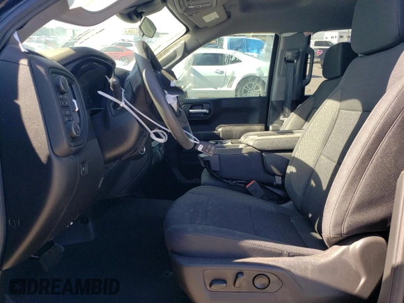 2024 Chevrolet Silverado 1500 Custom with VIN 1GCPDBEK1RZ116972, listed as a Copart auction lot 81566254 with 2,841 mi miles and Salvage Title. Bid and sale history available at DreamBid. Image 7.