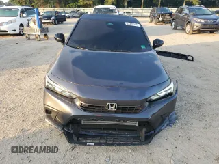 2023 Honda Civic EX with VIN 2HGFE1F7XPH306331, listed as a Copart auction lot 62235105 with 35,824 mi miles and Salvage title. Bid and sale history available at DreamBid. Image 5.