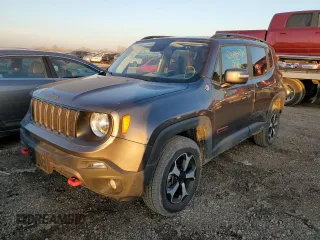2020 Jeep Renegade Trailhawk z VIN ZACNJBC11LPL31734, wystawiony jako Copart lot #67202952 z przebiegiem 12 368 mil mil oraz Nie do naprawy • Non repairable. Historia ofert i sprzedaży dostępna na DreamBid. Obrazek 5.
