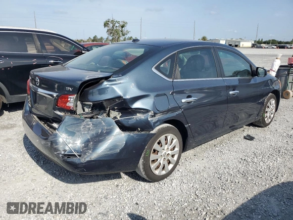 2015 Nissan Sentra SV with VIN 3N1AB7AP6FY357204, listed as a Copart auction lot 54585265 with 83,703 mi miles and Salvage Title. Bid and sale history available at DreamBid. Image 3.