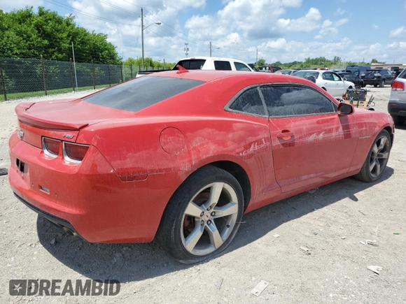 2012 Chevrolet Camaro 2LT with VIN 2G1FC1E31C9116935, listed as a Copart auction lot 62897455 with 232,865 mi miles and Clean title. Bid and sale history available at DreamBid. Image 3.