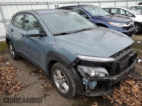 2022 Hyundai Kona SE with VIN KM8K2CAB2NU864404, listed as a Copart auction lot 88562575 with 41,632 mi miles and Salvage Title. Bid and sale history available at carsss.com. Image 4.