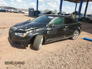2015 Audi A3 Premium with VIN WAUACGFF2F1012988, listed as a Copart auction lot 59514345 with 80,249 mi miles and Salvage title. Bid and sale history available at DreamBid. Image 1.