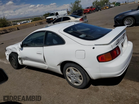 1997 Toyota Celica GT with VIN JT2DG02T9V0041831, listed as a Copart auction lot 72046364 with 162,597 mi miles and Salvage Title. Bid and sale history available at carsss.com. Image 2.