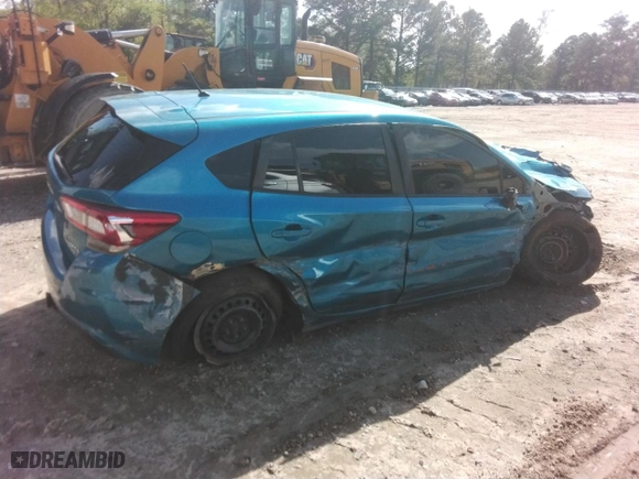 2019 Subaru Impreza with VIN 4S3GTAA61K3724411, listed as a Copart auction lot 52141095 with 46,138 mi miles and Clean Title. Bid and sale history available at carsss.com. Image 3.