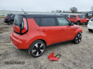 2017 Kia Soul + with VIN KNDJP3A57H7436343, listed as a Copart auction lot 51953715 with 56,532 mi miles and Clean Title. Bid and sale history available at carsss.com. Image 3.
