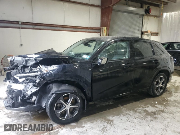 2024 Honda HR-V EX-L with VIN 3CZRZ2H72RM702867, listed as a Copart auction lot 57710695 with 22,598 mi miles and Salvage title. Bid and sale history available at DreamBid. Image 1.