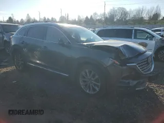 2017 Mazda CX-9 Signature with VIN JM3TCBEY3H0129528, listed as a Copart auction lot 42343375 with 83,744 mi miles and Salvage Title. Bid and sale history available at carsss.com. Image 4.
