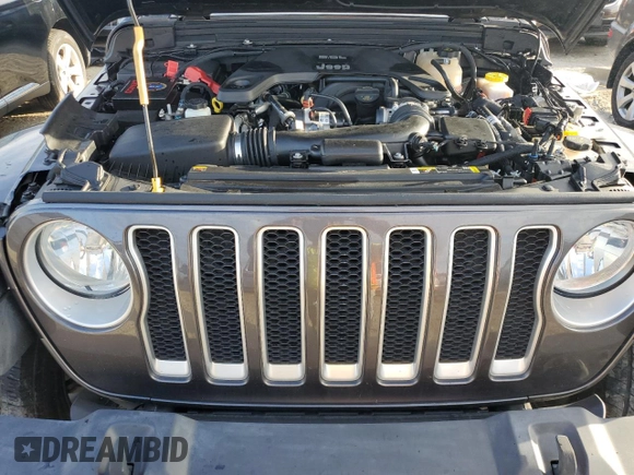 2021 Jeep Wrangler Unlimited Sahara High Altitude z VIN 1C4HJXEG0MW603872, wystawiony jako Copart lot #74835884 z przebiegiem 31 008 mil mil oraz Nie do naprawy • Non repairable. Historia ofert i sprzedaży dostępna na DreamBid. Obrazek 12.