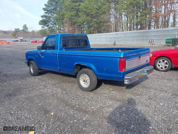 1990 Ford Ranger XLT with VIN 1FTCR10X1LUB39850, listed as a IAAI auction lot 41917633 with 71,872 mi miles. Bid and sale history available at carsss.com. Image 3.