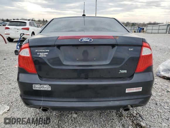 2010 Ford Fusion SE with VIN 3FAHP0HG9AR315614, listed as a Copart auction lot 50540985 with 175,806 mi miles and Salvage Title. Bid and sale history available at DreamBid. Image 6.