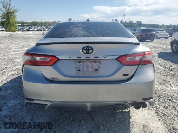 2019 Toyota Camry LE with VIN 4T1B11HK4KU242217, listed as a Copart auction lot 52715165 with 62,085 mi miles and Salvage Title. Bid and sale history available at carsss.com. Image 6.