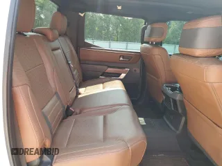 2022 Toyota Tundra 1794 Edition with VIN 5TFMA5DB8NX045273, listed as a Copart auction lot 59119765 with 37,454 mi miles and Non repairable. Bid and sale history available at DreamBid. Image 10.