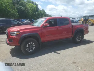 2020 Toyota Tacoma SR5 with VIN 3TMCZ5AN2LM297753, listed as a Copart auction lot 60211545 with 64,191 mi miles and Salvage title. Bid and sale history available at DreamBid. Image 1.