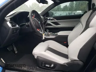 2022 BMW M4 Competition xDrive with VIN WBS43AZ02NCJ07132, listed as a Copart auction lot 72815864 with 7,167 mi miles and Salvage Title. Bid and sale history available at carsss.com. Image 7.