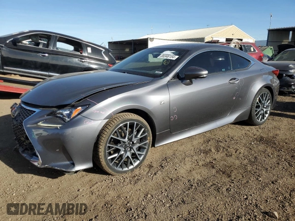 2017 Lexus RC 350 z VIN JTHSE5BC6H5007711, wystawiony jako Copart lot #85346184 z przebiegiem 34 108 mil mil oraz Szkoda całkowita • Salvage title. Historia ofert i sprzedaży dostępna na DreamBid. Obrazek 1.