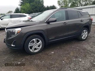 2019 GMC Terrain SLE z VIN 3GKALTEV4KL215117, wystawiony jako Copart lot #57026665 z przebiegiem 75 683 mil mil oraz Szkoda całkowita • Salvage title. Historia ofert i sprzedaży dostępna na DreamBid. Obrazek 1.