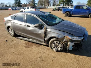 2014 Ford Fusion S with VIN 1FA6P0G76E5372872, listed as a Copart auction lot 47930435 with 0 mi miles and Non Repairable. Bid and sale history available at carsss.com. Image 4.