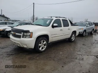2008 Chevrolet Avalanche LTZ with VIN 3GNFK123X8G264763, listed as a Copart auction lot 43169685 with 178,469 mi miles and Salvage Title. Bid and sale history available at carsss.com. Image 1.