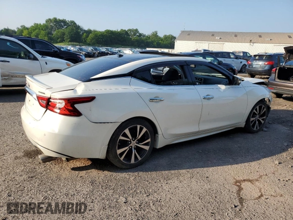 2018 Nissan Maxima SL with VIN 1N4AA6APXJC408267, listed as a Copart auction lot 61451315 with 89,680 mi miles and Salvage title. Bid and sale history available at DreamBid. Image 3.