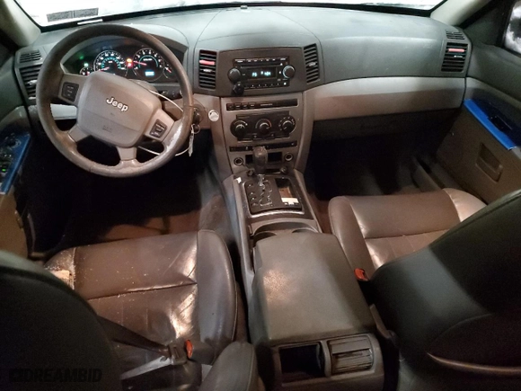 2007 Jeep Grand Cherokee Laredo with VIN 1J8HR48P17C698847, listed as a Copart auction lot 87589575 with 183,188 mi miles and Salvage Title. Bid and sale history available at carsss.com. Image 8.