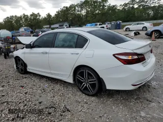 2017 Honda Accord Sedan Sport with VIN 1HGCR2F59HA108769, listed as a Copart auction lot 50554705 with 176,073 mi miles and Salvage Title. Bid and sale history available at carsss.com. Image 2.
