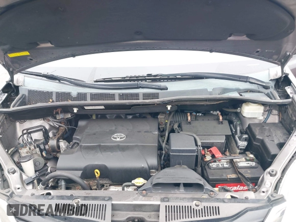 2012 Toyota Sienna LE AAS with VIN 5TDKK3DC8CS179642, listed as a IAAI auction lot 41944348 with Not Provided miles and . Bid and sale history available at DreamBid. Image 10.