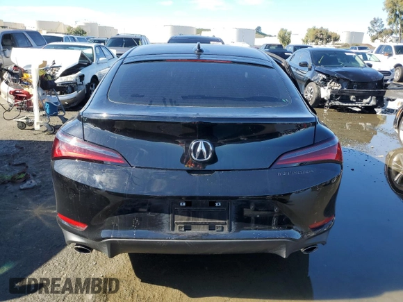 2025 Acura Integra with VIN 19UDE4H20SA003057, listed as a Copart auction lot 44174585 with 14,396 mi miles and Salvage Title. Bid and sale history available at DreamBid. Image 6.