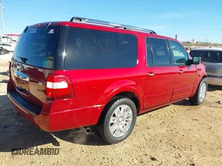 2013 Ford Expedition EL Limited with VIN 1FMJK1K55DEF63885, listed as a IAAI auction lot 41394116 with 118,297 mi miles. Bid and sale history available at carsss.com. Image 4.