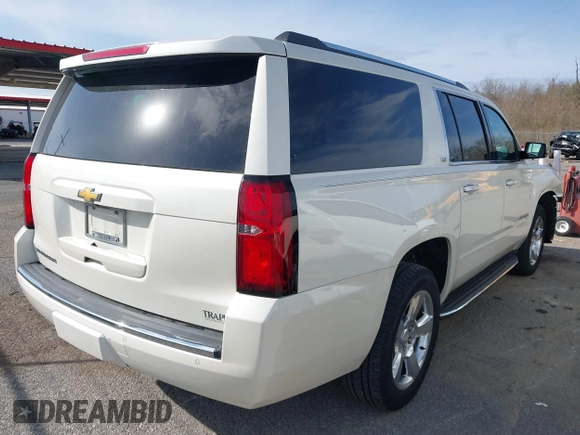 2015 Chevrolet Suburban LTZ with VIN 1GNSCKKC2FR741040, listed as a IAAI auction lot 41709574 with 87,795 mi miles and . Bid and sale history available at DreamBid. Image 4.