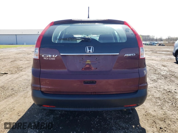2014 Honda CR-V LX with VIN 5J6RM4H31EL061021, listed as a Copart auction lot 51523585 with 32,600 mi miles and Salvage Title. Bid and sale history available at DreamBid. Image 6.