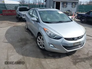 2013 Hyundai Elantra Limited with VIN 5NPDH4AE2DH191473, listed as a IAAI auction lot 41856481 with 54,705 mi miles and . Bid and sale history available at DreamBid. Image 1.