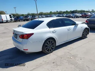 2014 Lexus GS 350 with VIN JTHBE1BL6E5039482, listed as a IAAI auction lot 41592768 with 120,354 mi miles and . Bid and sale history available at DreamBid. Image 4.