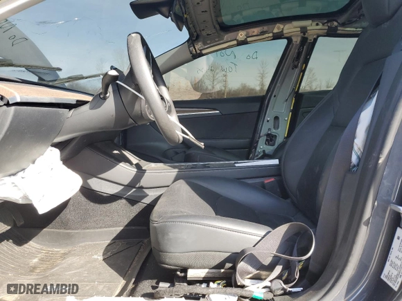 2023 Tesla Model 3 with VIN 5YJ3E1EA2PF627347, listed as a Copart auction lot 43622015 with NaN miles and Salvage Title. Bid and sale history available at carsss.com. Image 7.