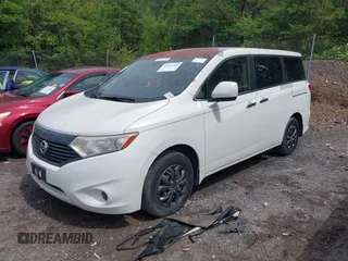2014 Nissan Quest S with VIN JN8AE2KP5E9103563, listed as a IAAI auction lot 42223702 with 93,373 mi miles and . Bid and sale history available at DreamBid. Image 2.